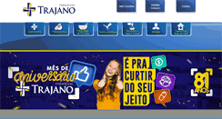 Desktop Screenshot of farmaciastrajano.com.br